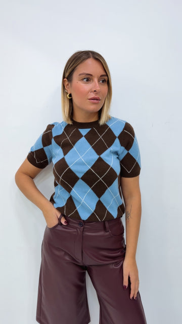 Maglia rombi motel