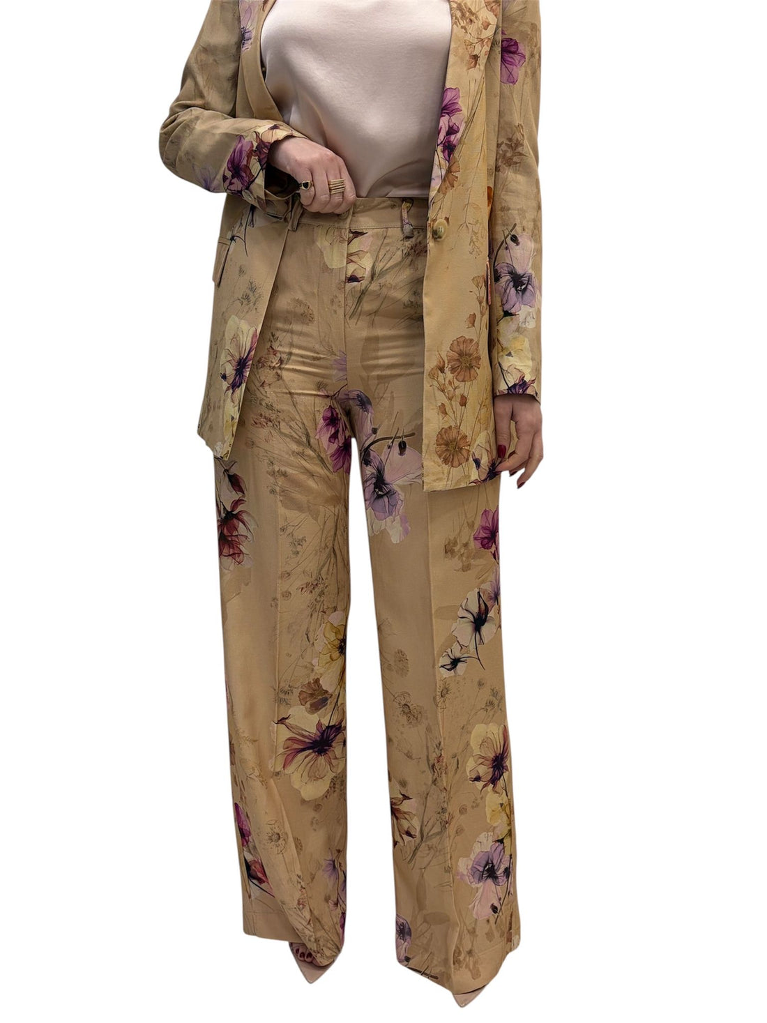 Pantalone fiori dixie Pdhd1bca