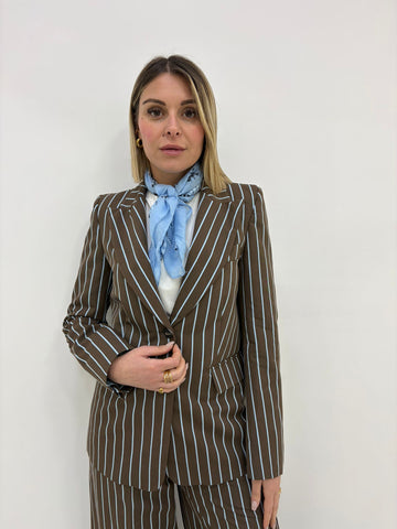 Giacca a righe motel S26j567