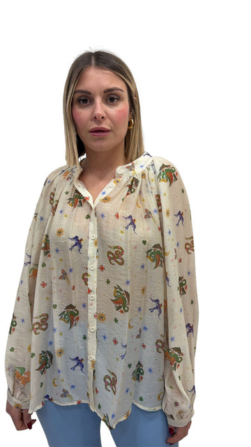 Camicia fantasia dixie CESH1D0A