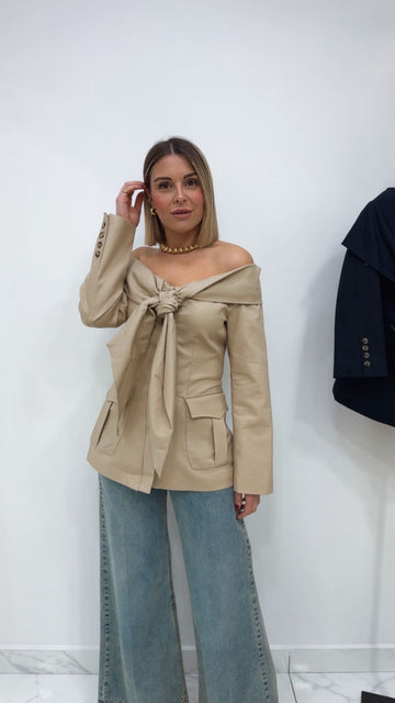 Giacca fiocco tensione in 38800