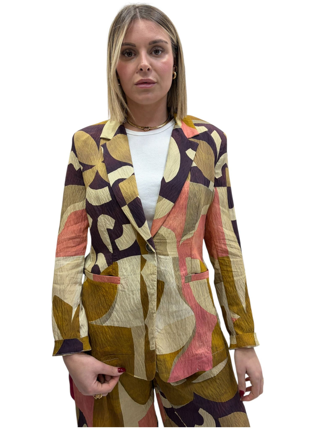 Giacca fantasia souvenir