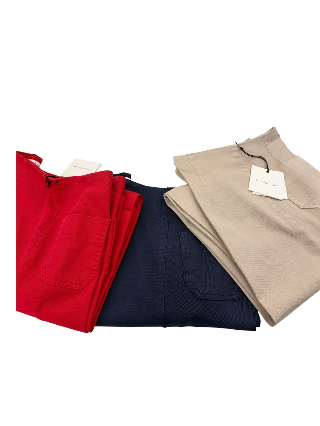 Pantalone tasche tensione in