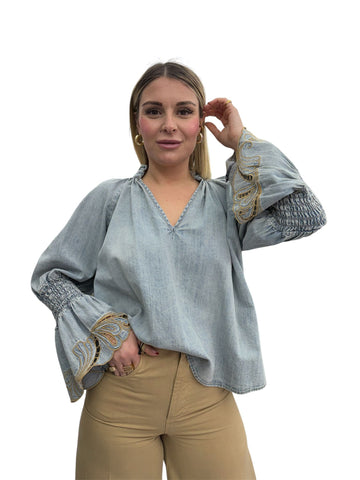 Camicia Denim tensione in 013