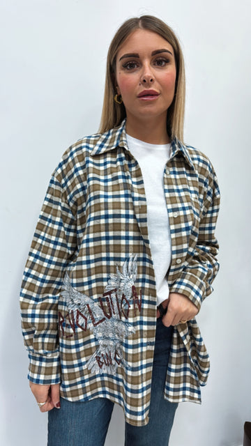 Camicia Haveone con decoro