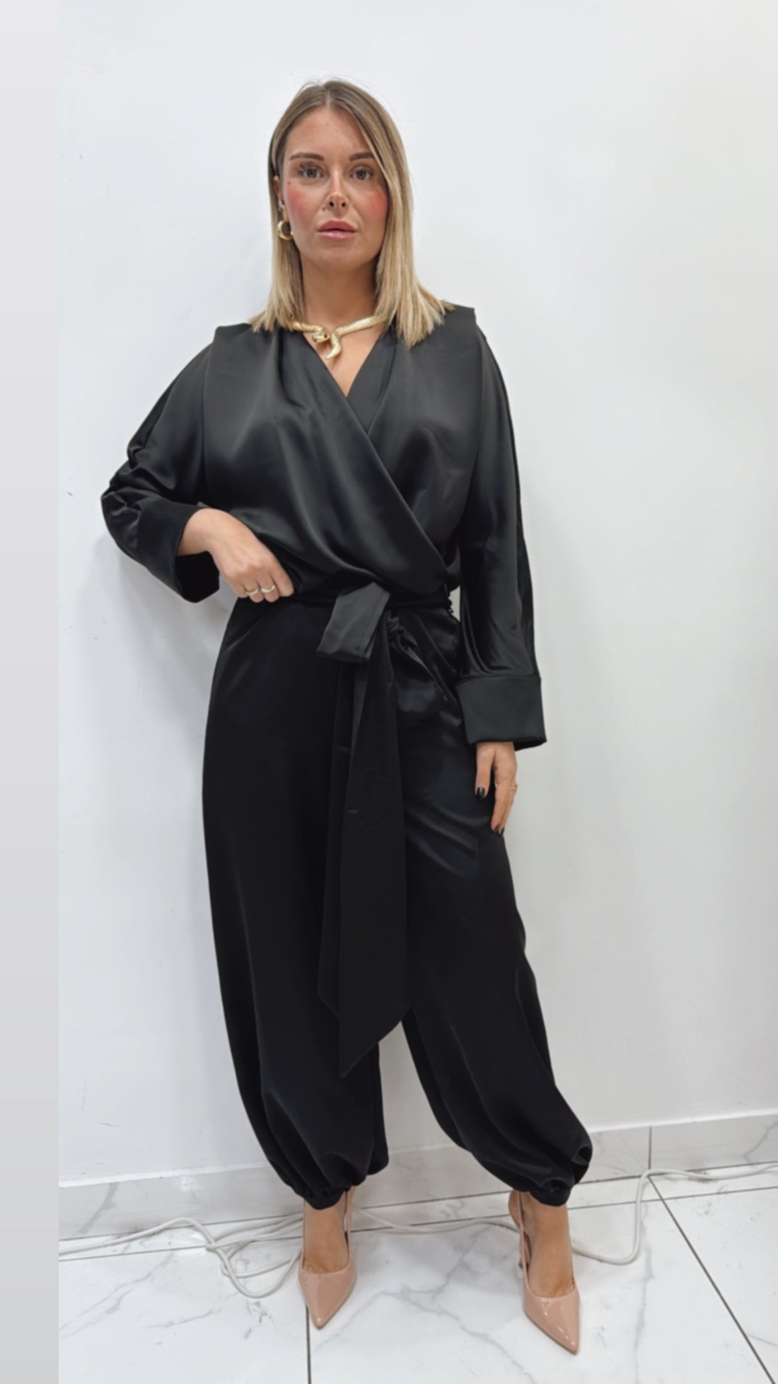 Tuta in viscosa Motel 3804G