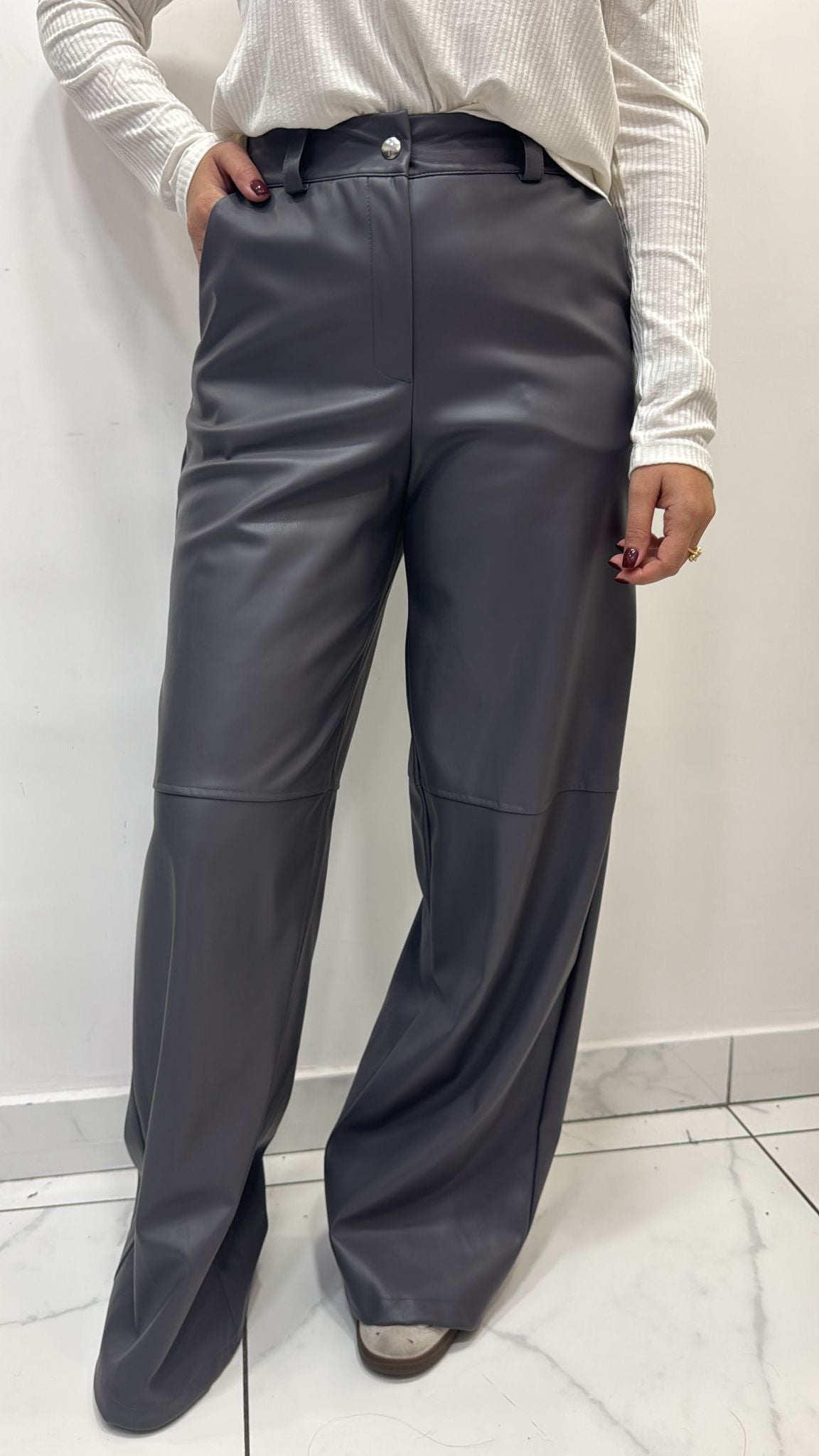Pantalone dixie pelle
