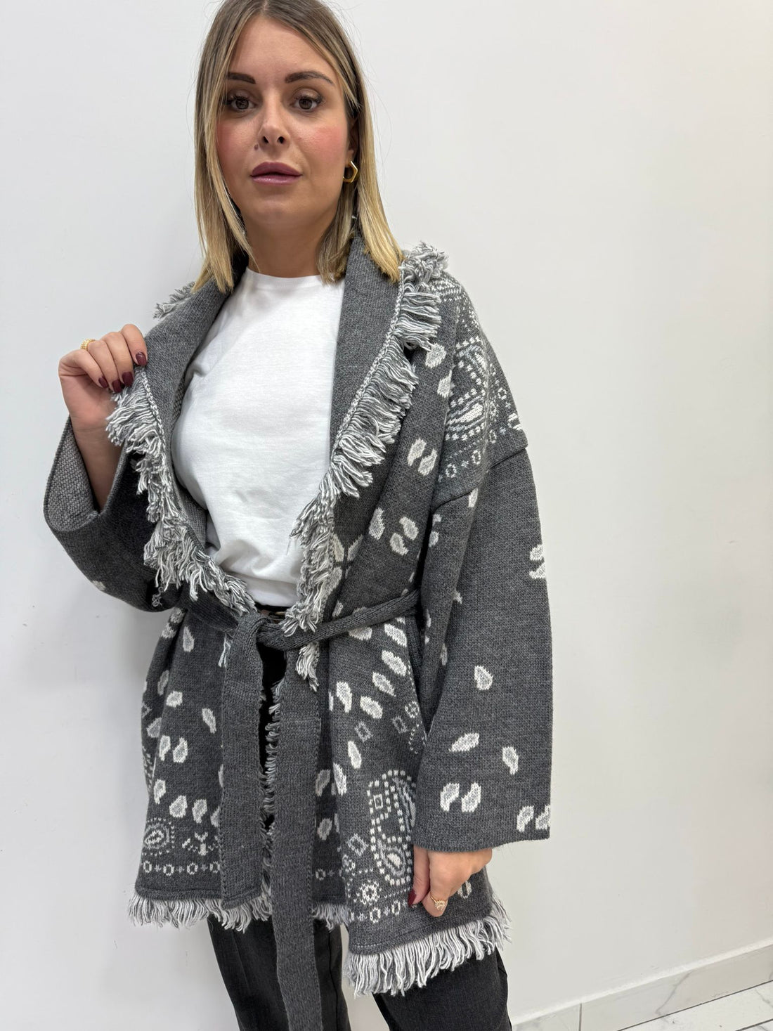 Cardigan tensione in B