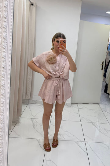 Camicia motel lino