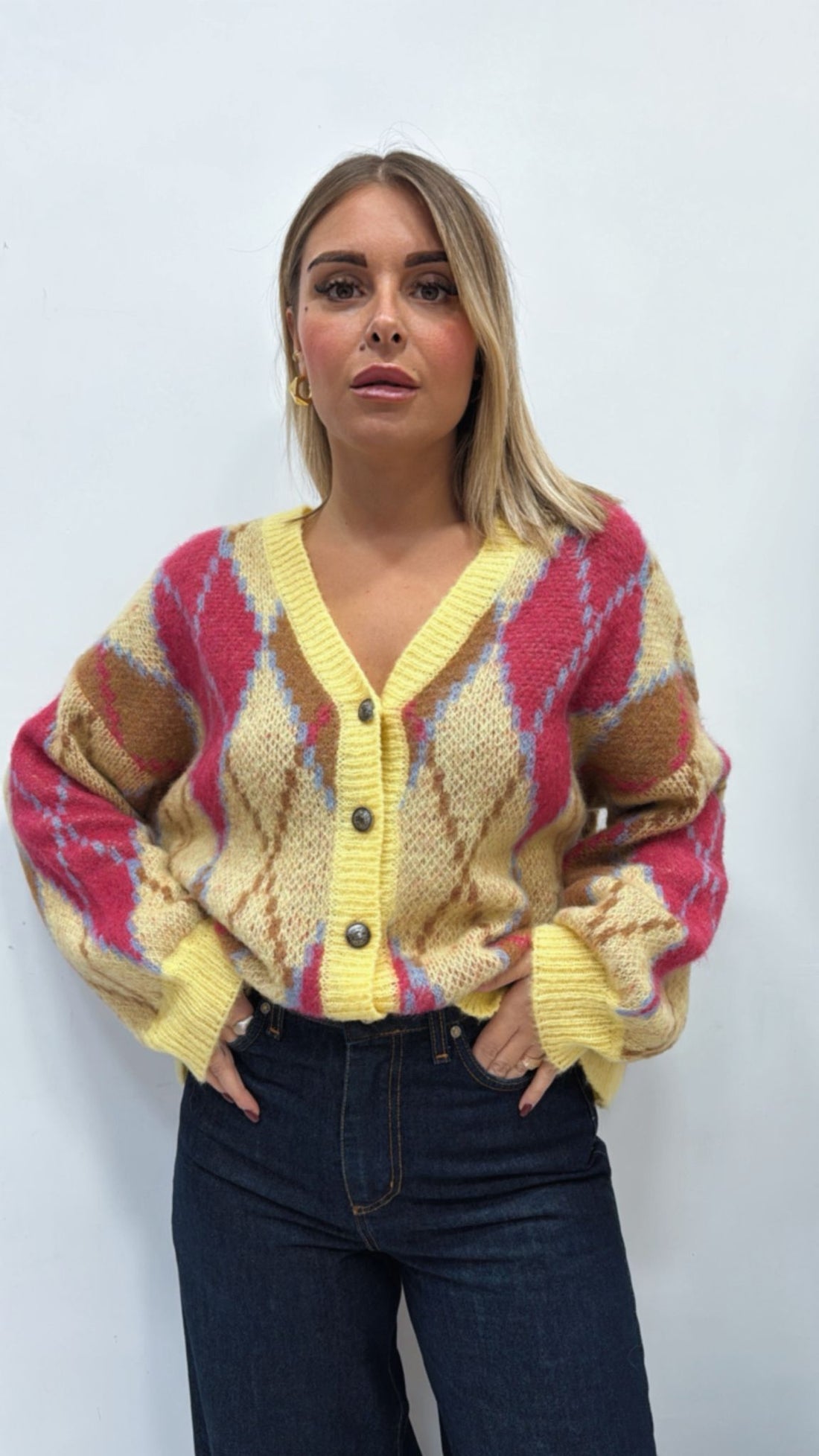 Cardigan souvenir colorato