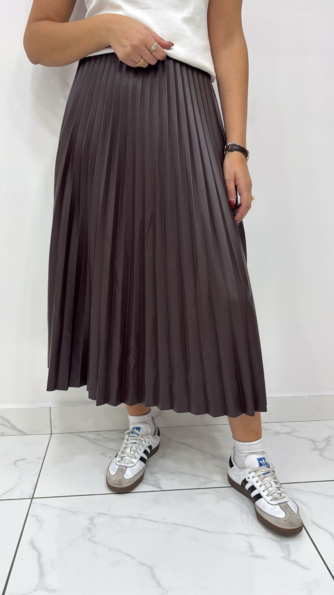 Gonna tensione in piege