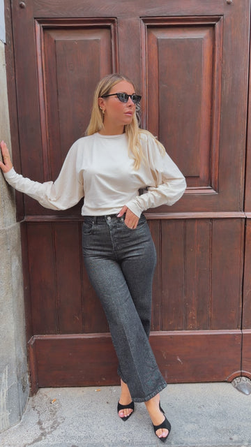 Jeans tensione in bla