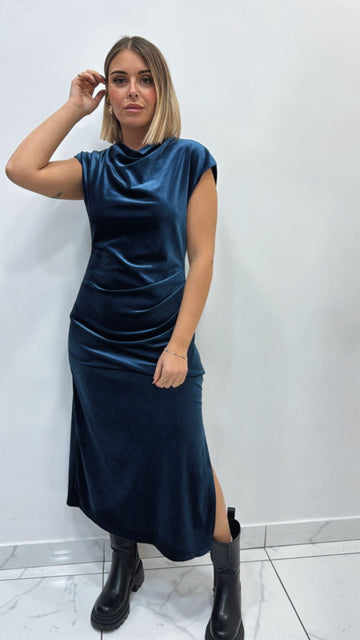 Abito velluto tensione in 25