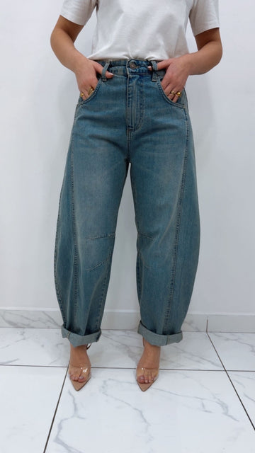 Jeans tensione in snt